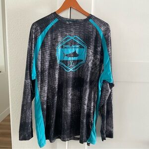 Pelagic VaporTek Black and Aqua Shirt
Two shirts for $22